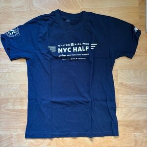 New Balance United Airlines NYC Half  T Shirt - Navy - L